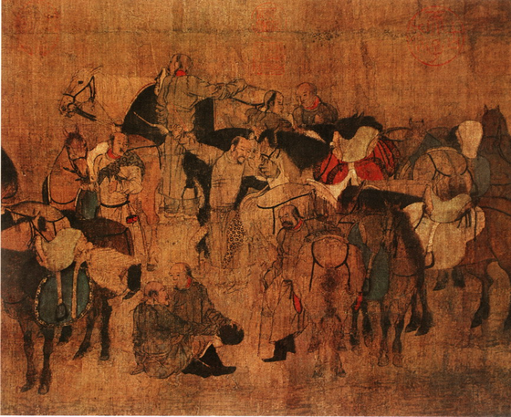 Ilustracja Chiny Wschodnia Dynastia Jin sprawuje władzę na południu. Jest to początek podziału Chin na Północ i Południe